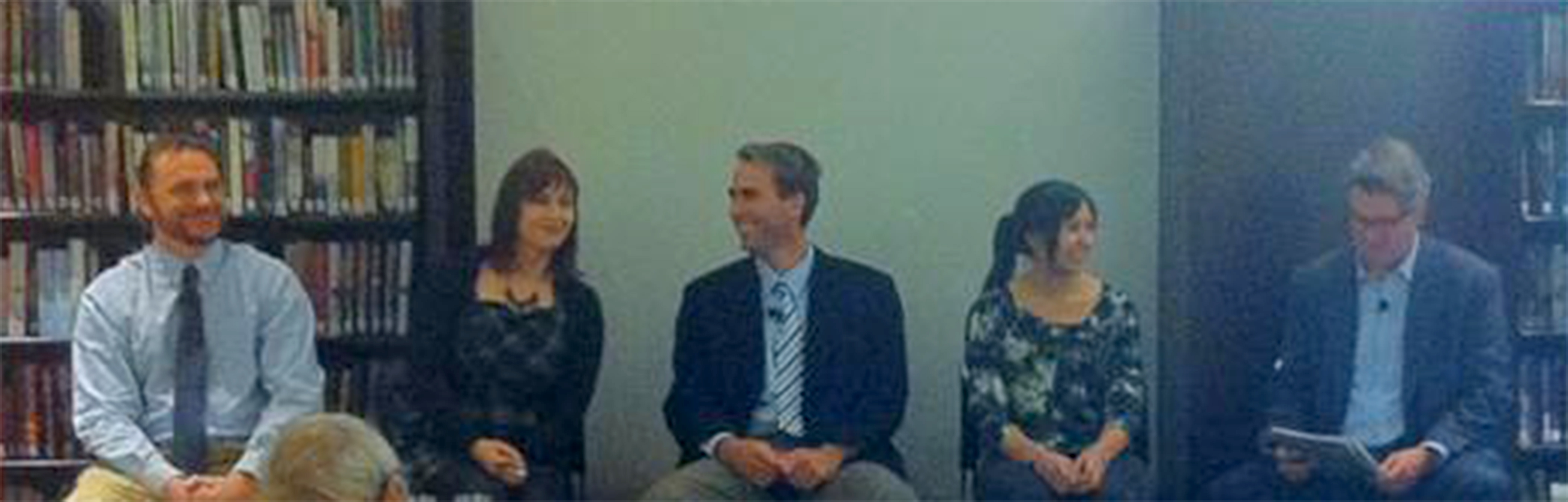 From L-R: Dr Chris Cazzonelli, Dr Amy Reichelt, Dr Cameron Clark, Dr Vanessa Moss and John Connor at Customs House, Sydney.